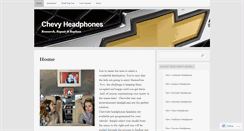 Desktop Screenshot of chevyheadphones.info