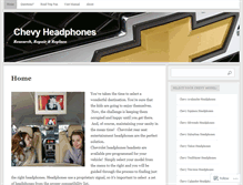 Tablet Screenshot of chevyheadphones.info